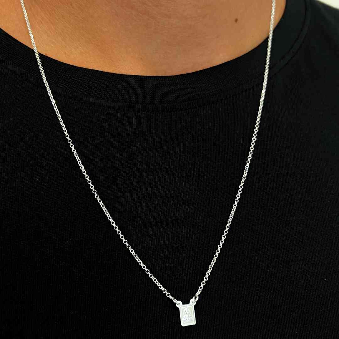 Escapulário Sagrado Coração/ N. S. Do Carmo