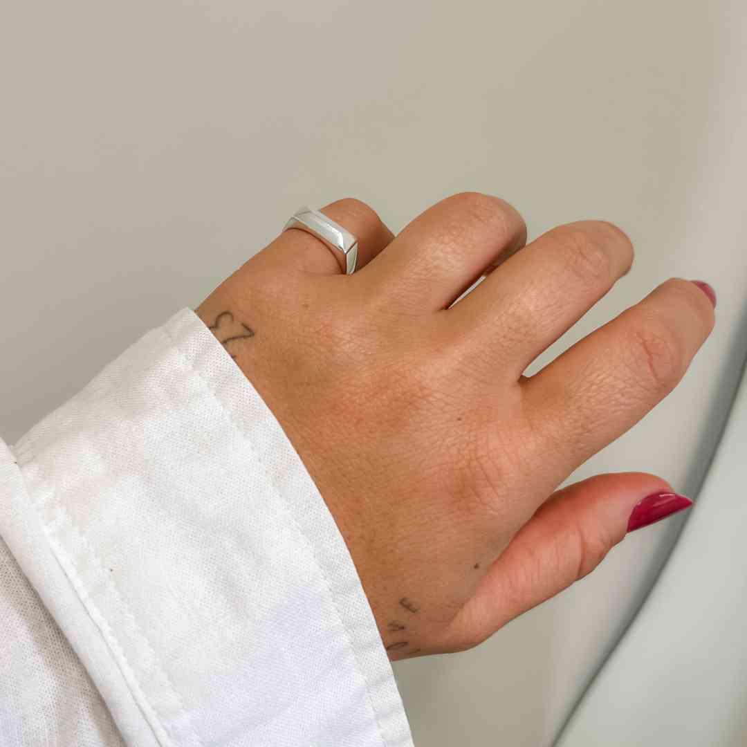 Anel Falange/Dedinho Ajustável Recortes