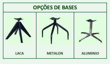 Cadeira estofada concha unica gomada Hemera 