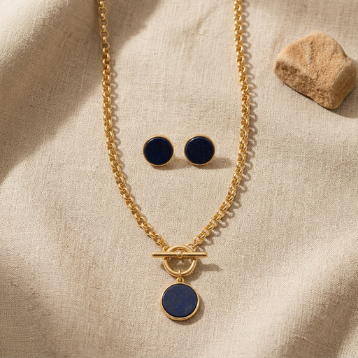 CONJUNTO FOLHEADO A OURO 030219571