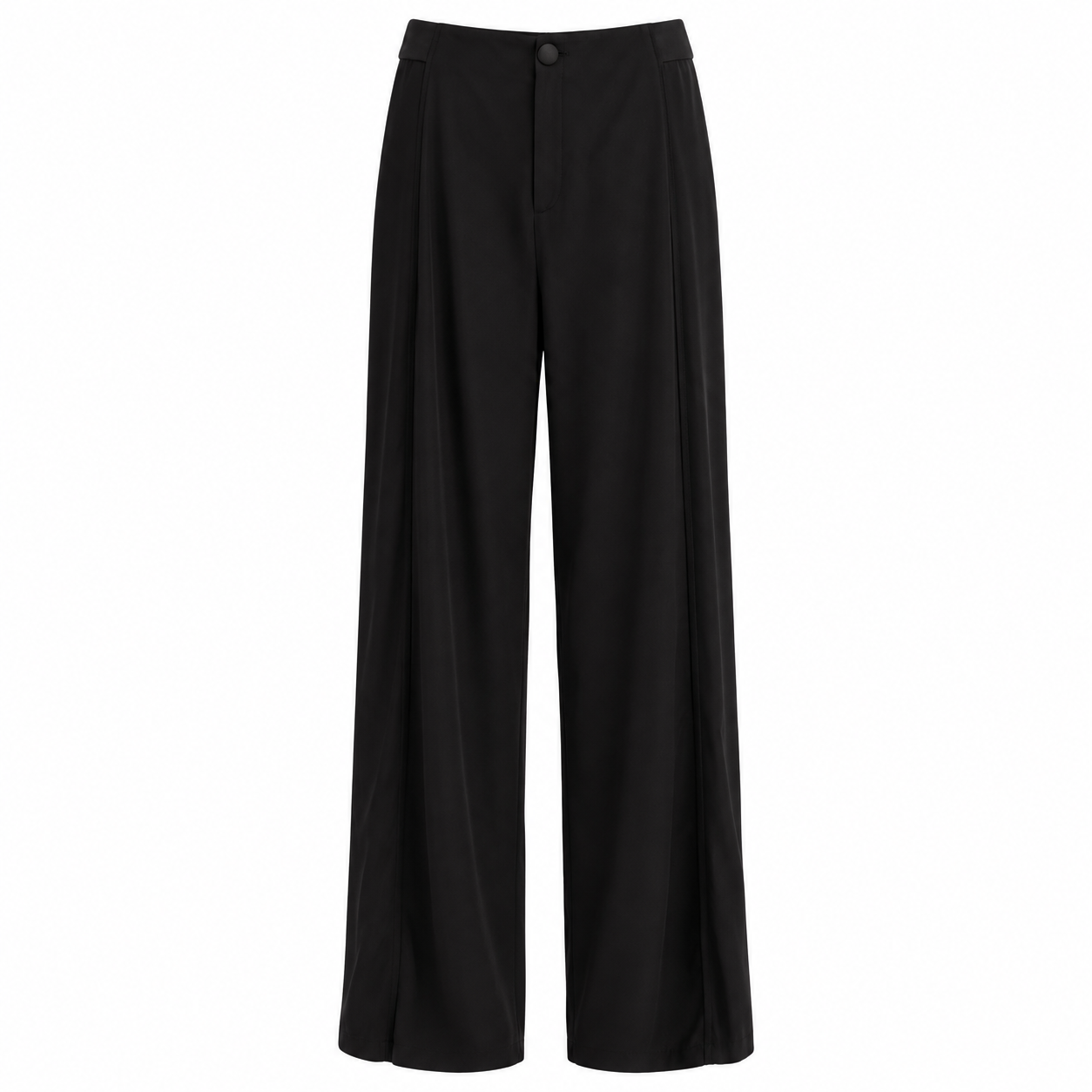 Calça Feminina Wide Leg com Recortes