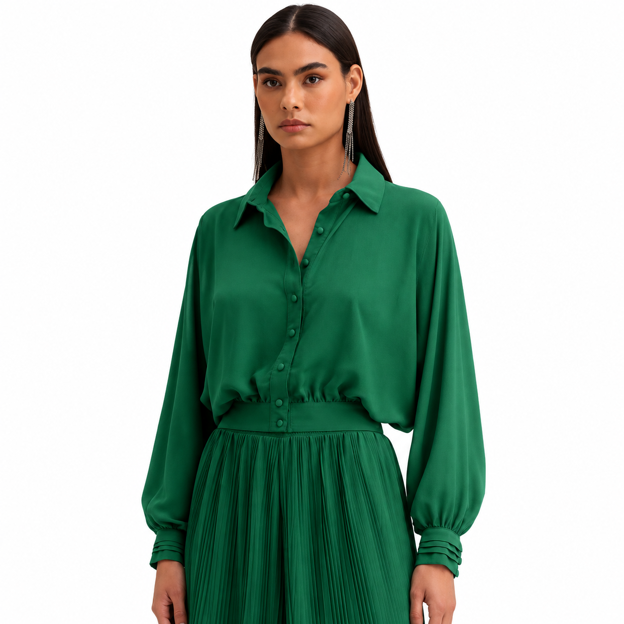 Camisa Feminina Cropped Lisa