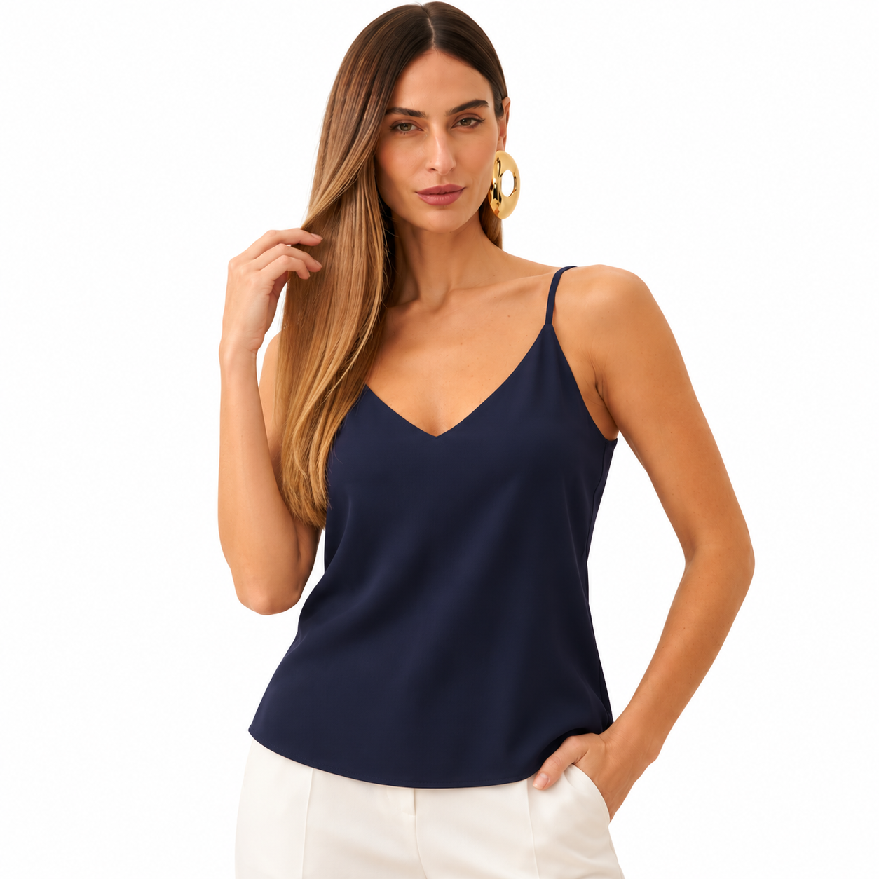 Blusa Feminina Leve com Al&ccedil;as