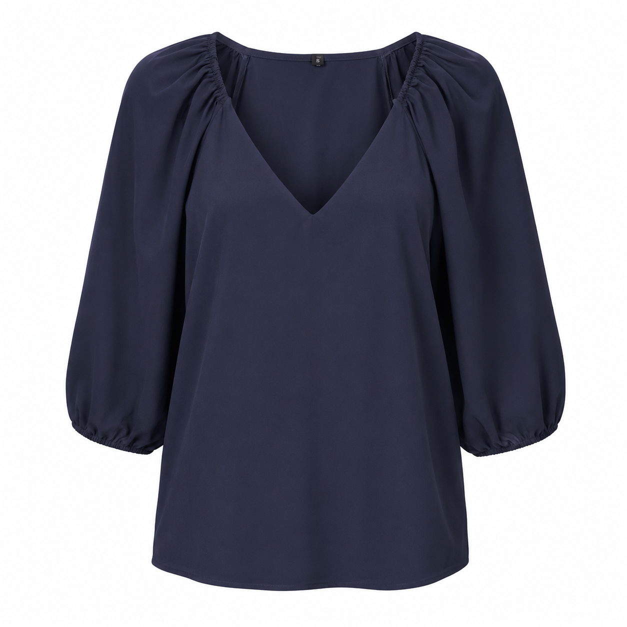 Blusa Feminina Lisa com Decote V