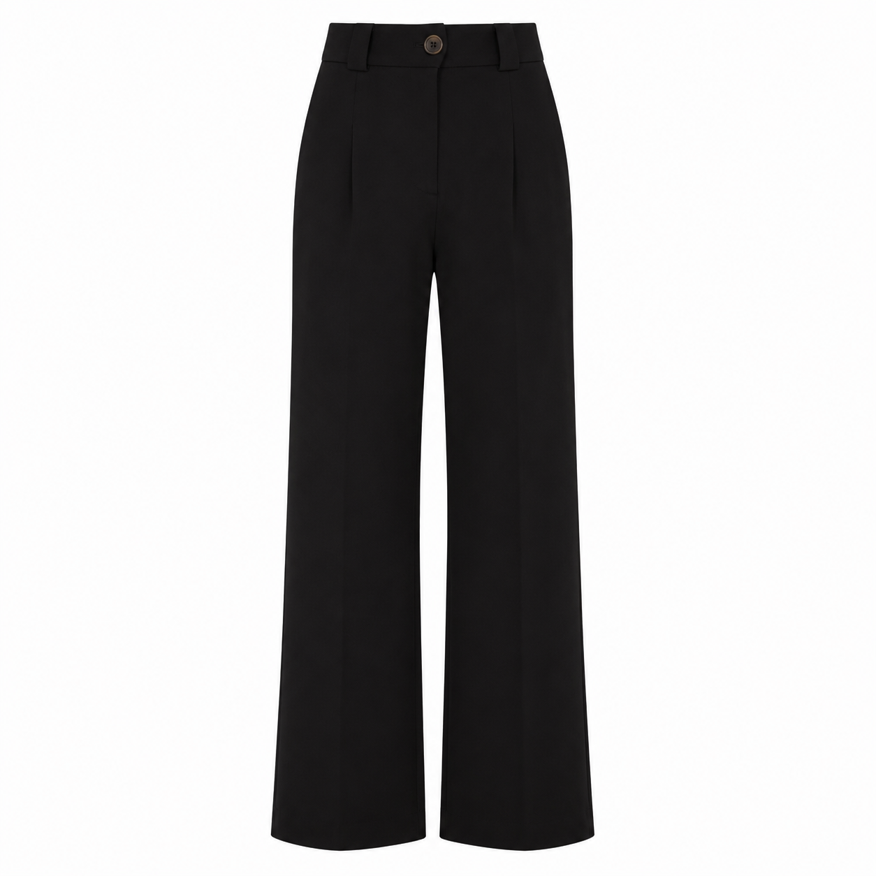 Calça Slim com Passante Largo