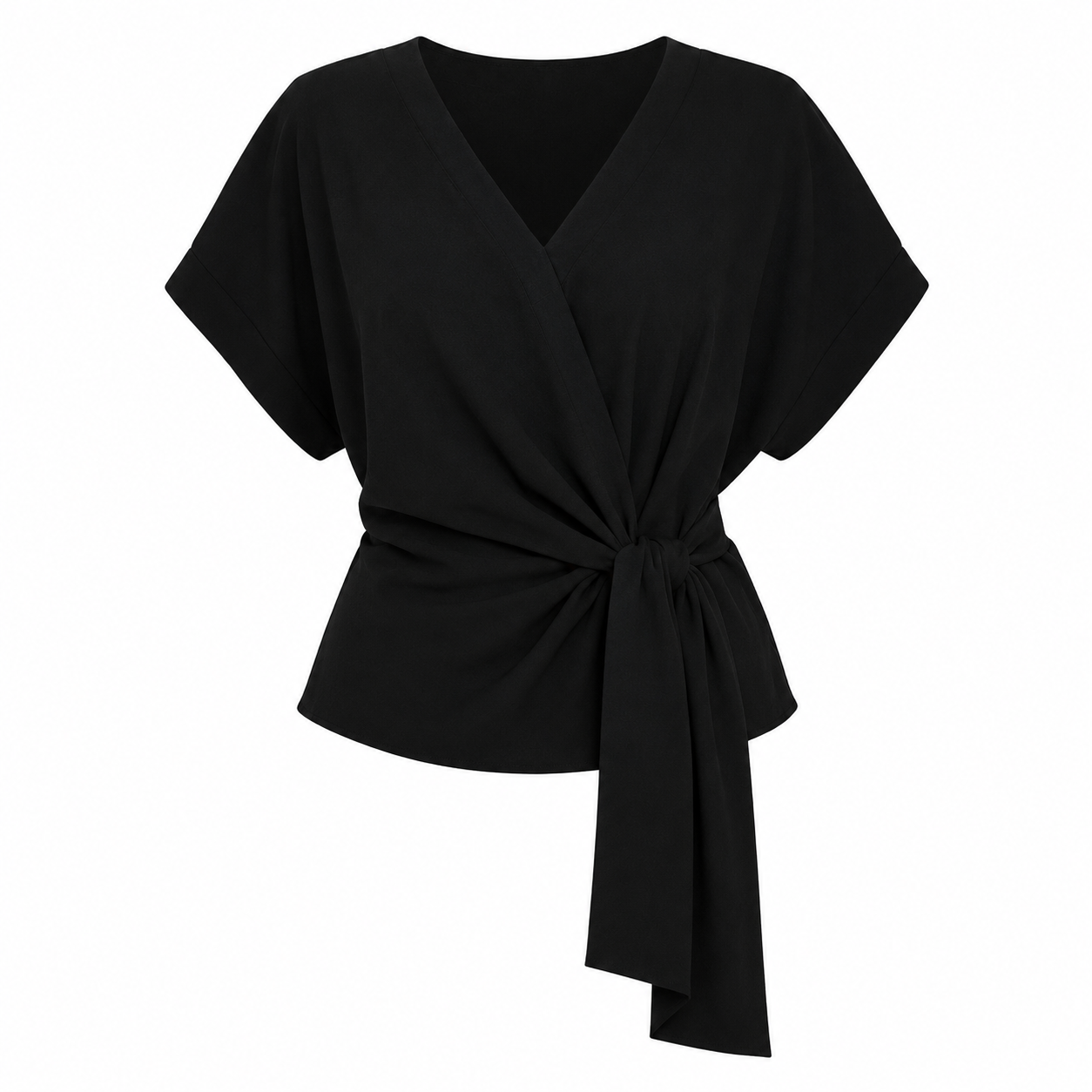 Blusa Feminina Ampla com Amarração
