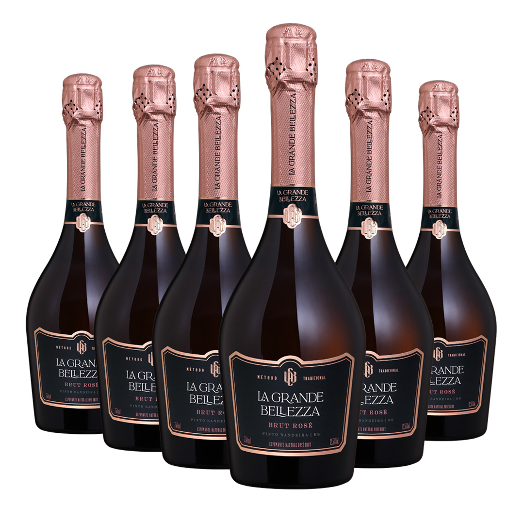 La Grande Bellezza Brut Rosé | Winebox - 6 un