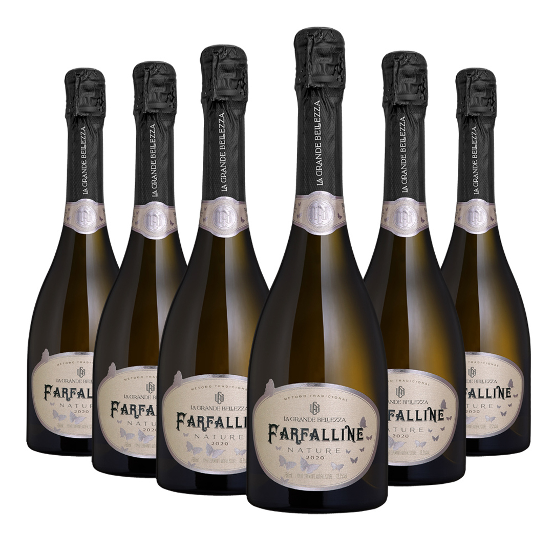 Espumante Farfalline Nature | Winebox - 6 un