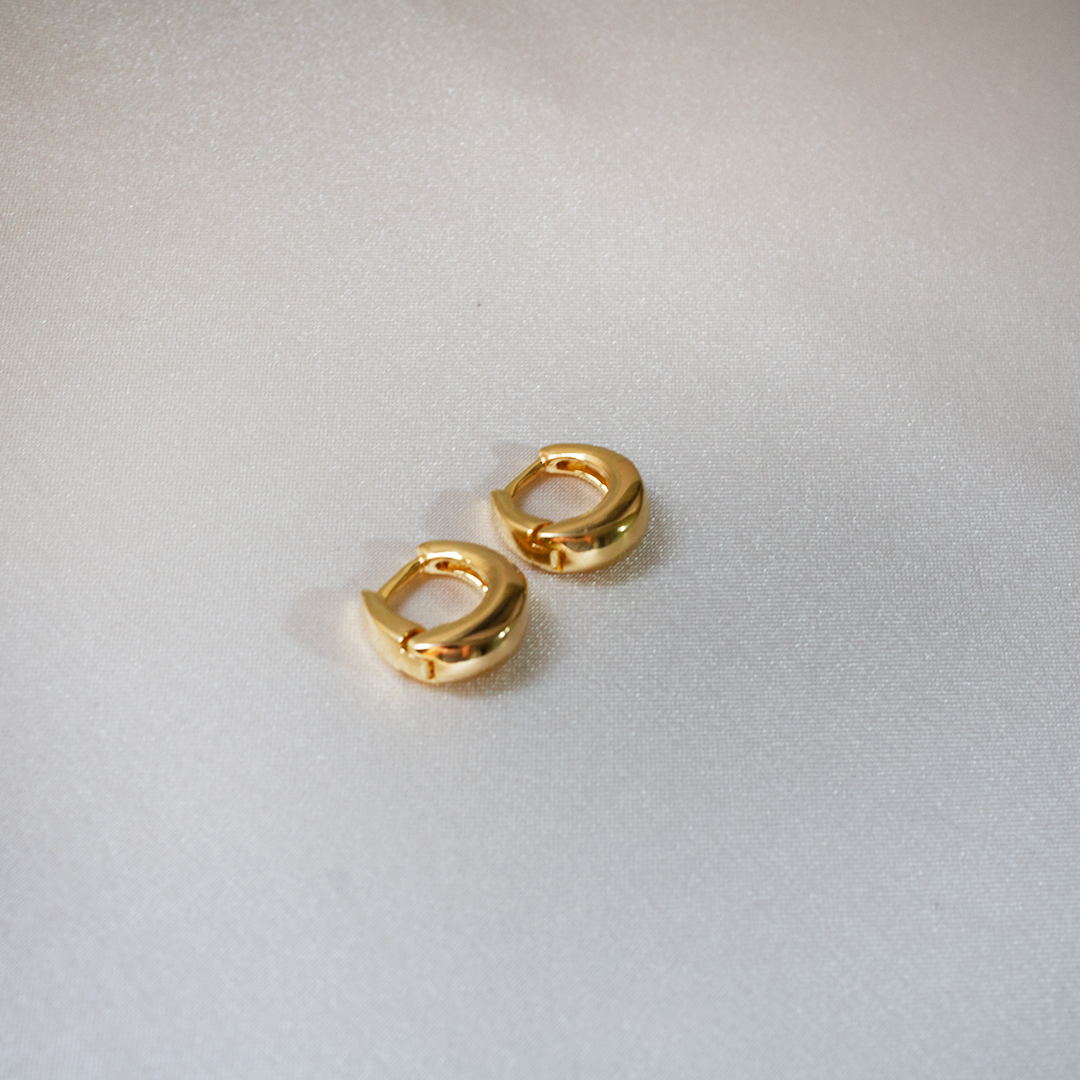 Ascona - Brinco banhado a ouro 18k