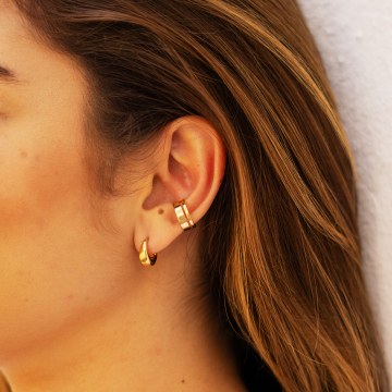 Zugo - Piercing Fake banhado a ouro 18k