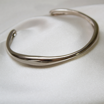 Winterhur - Bracelete regulável banhado a ródio branco