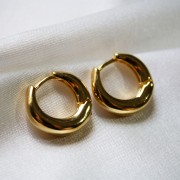 Ascona - Brinco banhado a ouro 18k