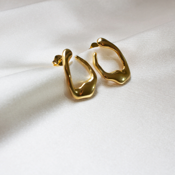 Friburg - Brinco banhado a ouro 18k