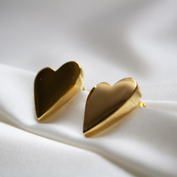 Orbe - Brinco banhado a ouro 18k