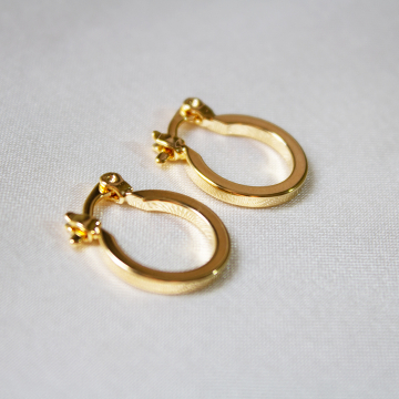 Locarno - Brinco banhado a ouro 18k