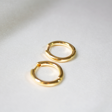 Bex - Brinco banhado a ouro 18k