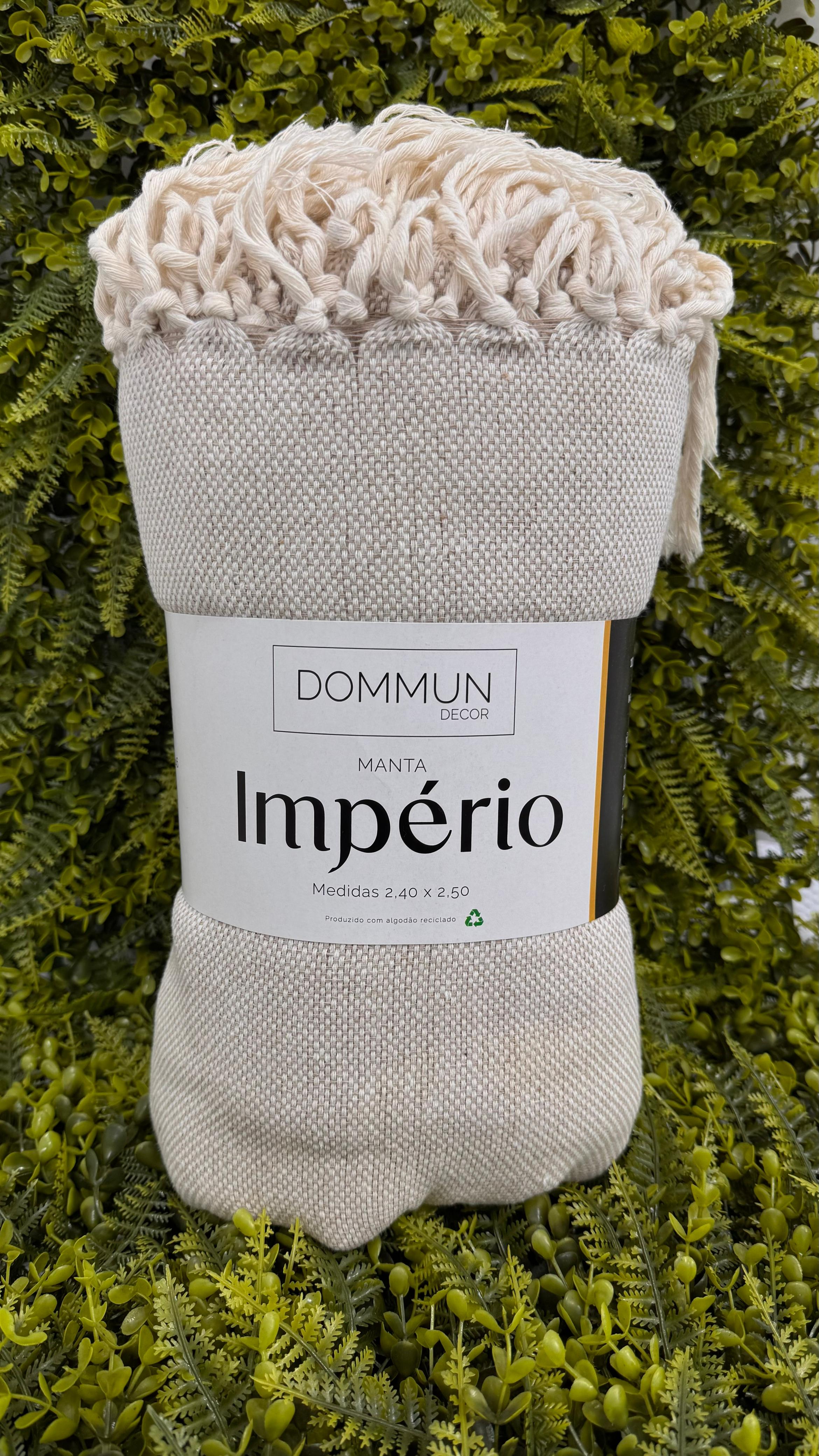 MANTA IMPERIO 2,40X2,50 BEGE