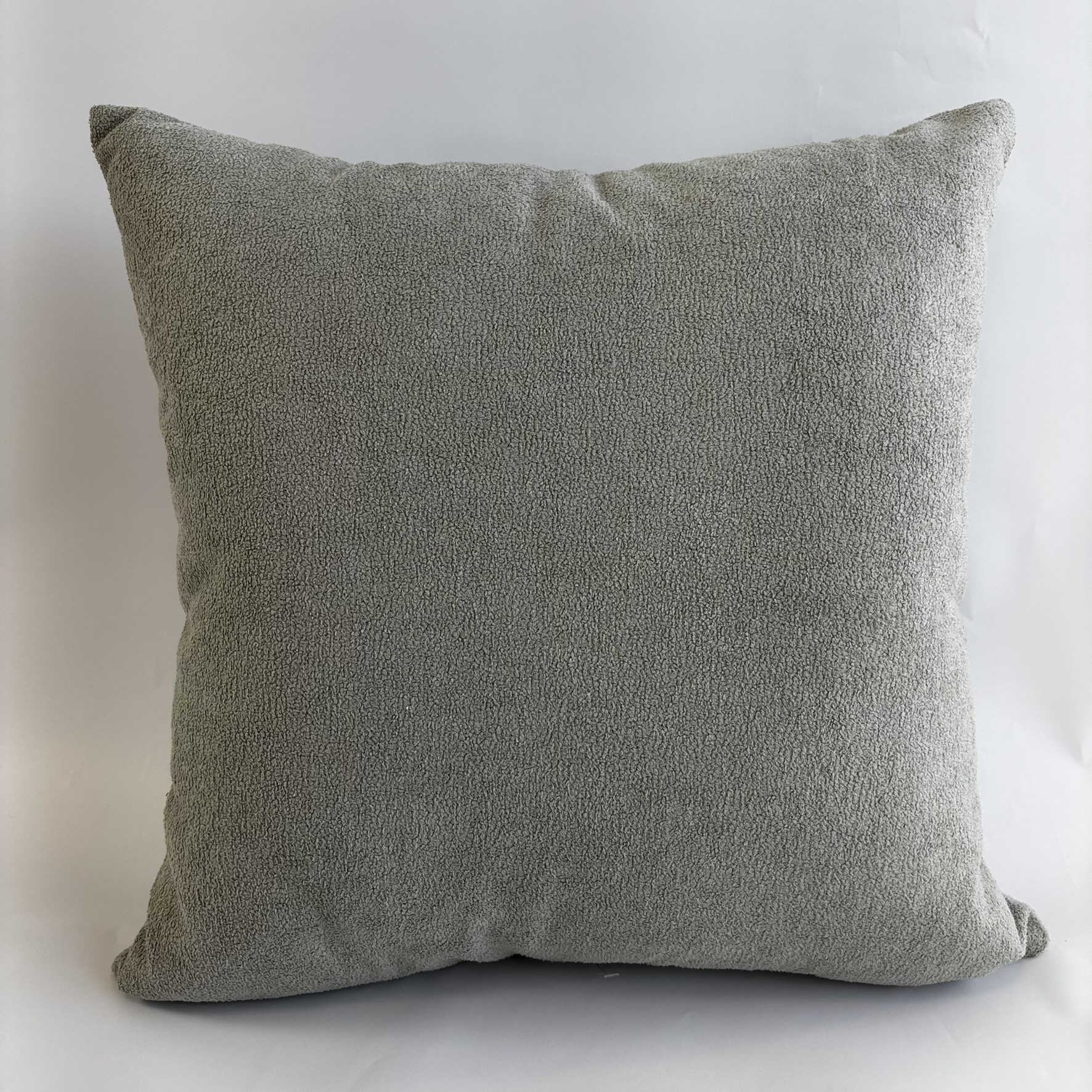 CAPA PARA ALMOFADA 50 X 50 CM  BOUCLÊ VERSAILES VERDE CLARO