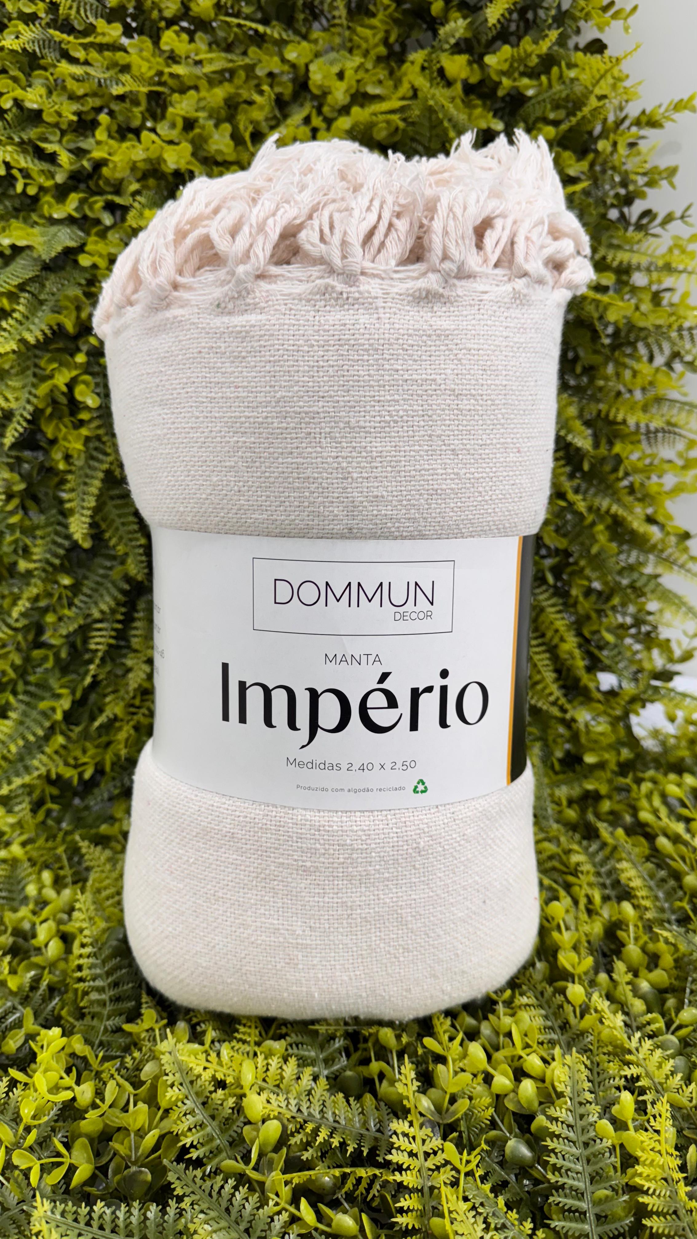 MANTA IMPERIO 2,40X2,50 NATURAL