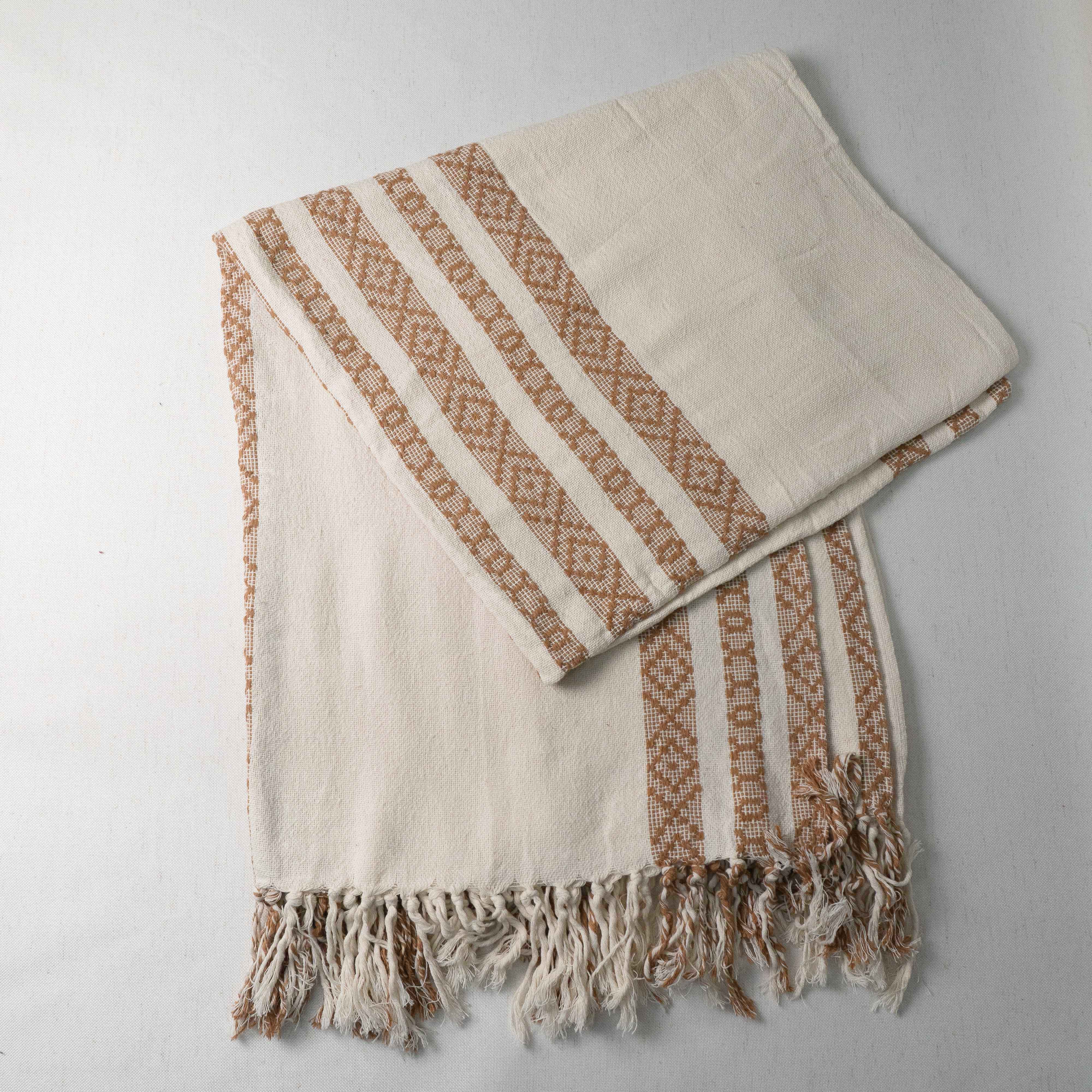 MANTA IMPERIO 2,40X2,50 NATURAL/BEGE