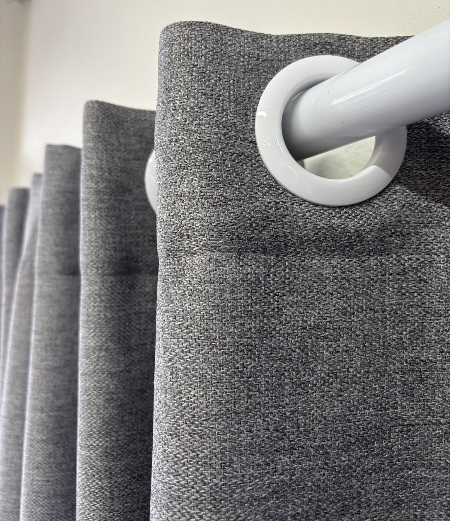 CORTINA C/ ILHOS BLACKOUT GRAFITE