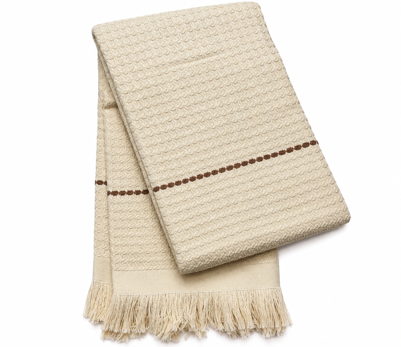 MANTA LOLA 1.50X2.10M - marfim com fendi