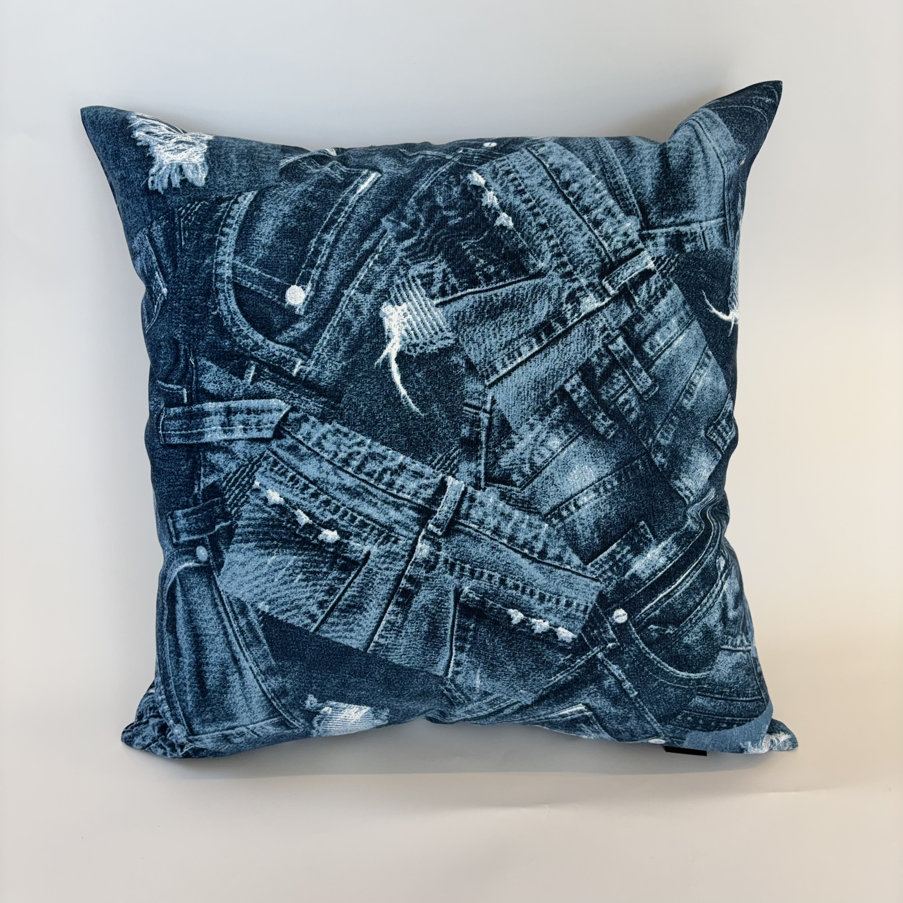 CAPA ALMOFADA  JEANS