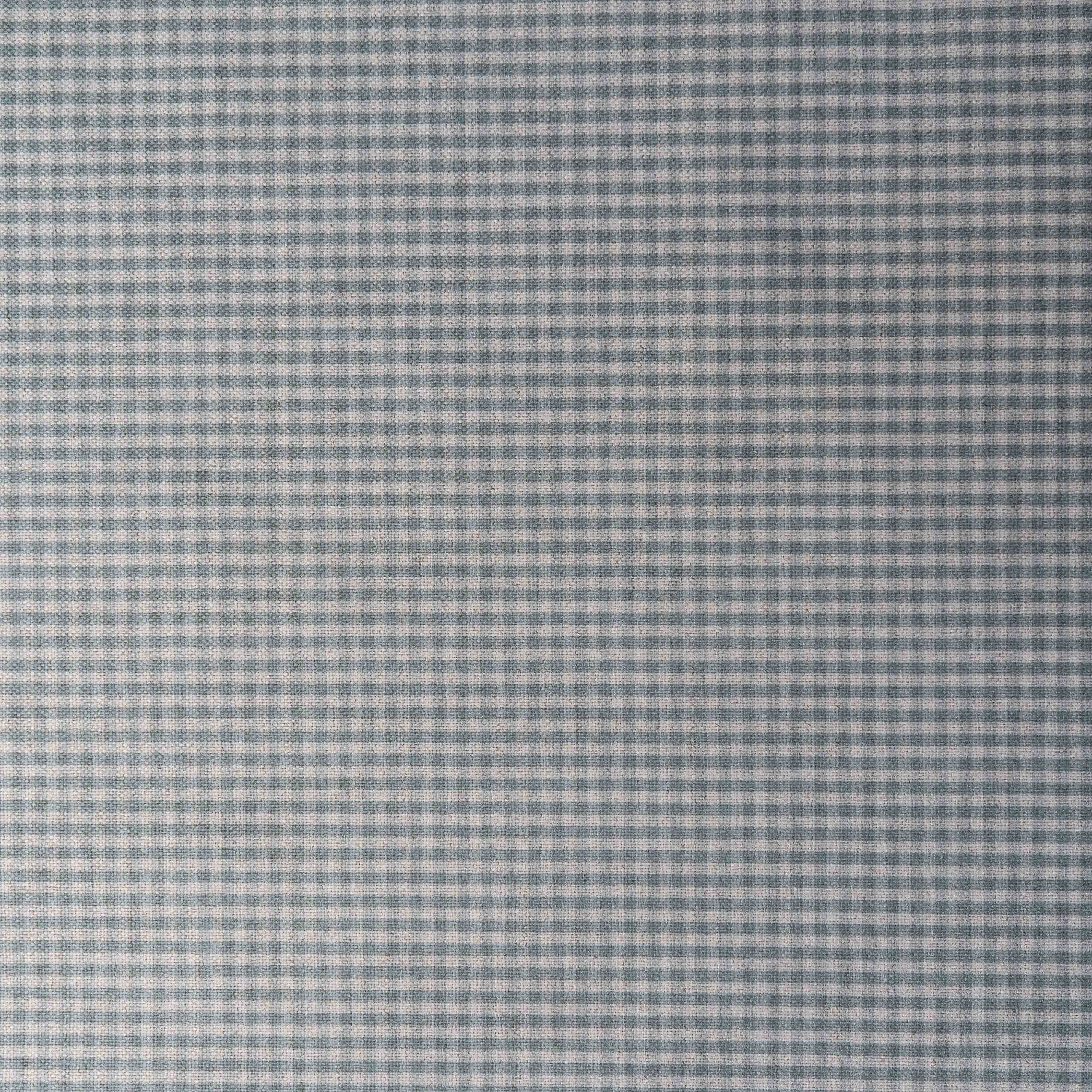 LINEN  XADREZ PEQUENO VERDE ÁGUA D02 C21