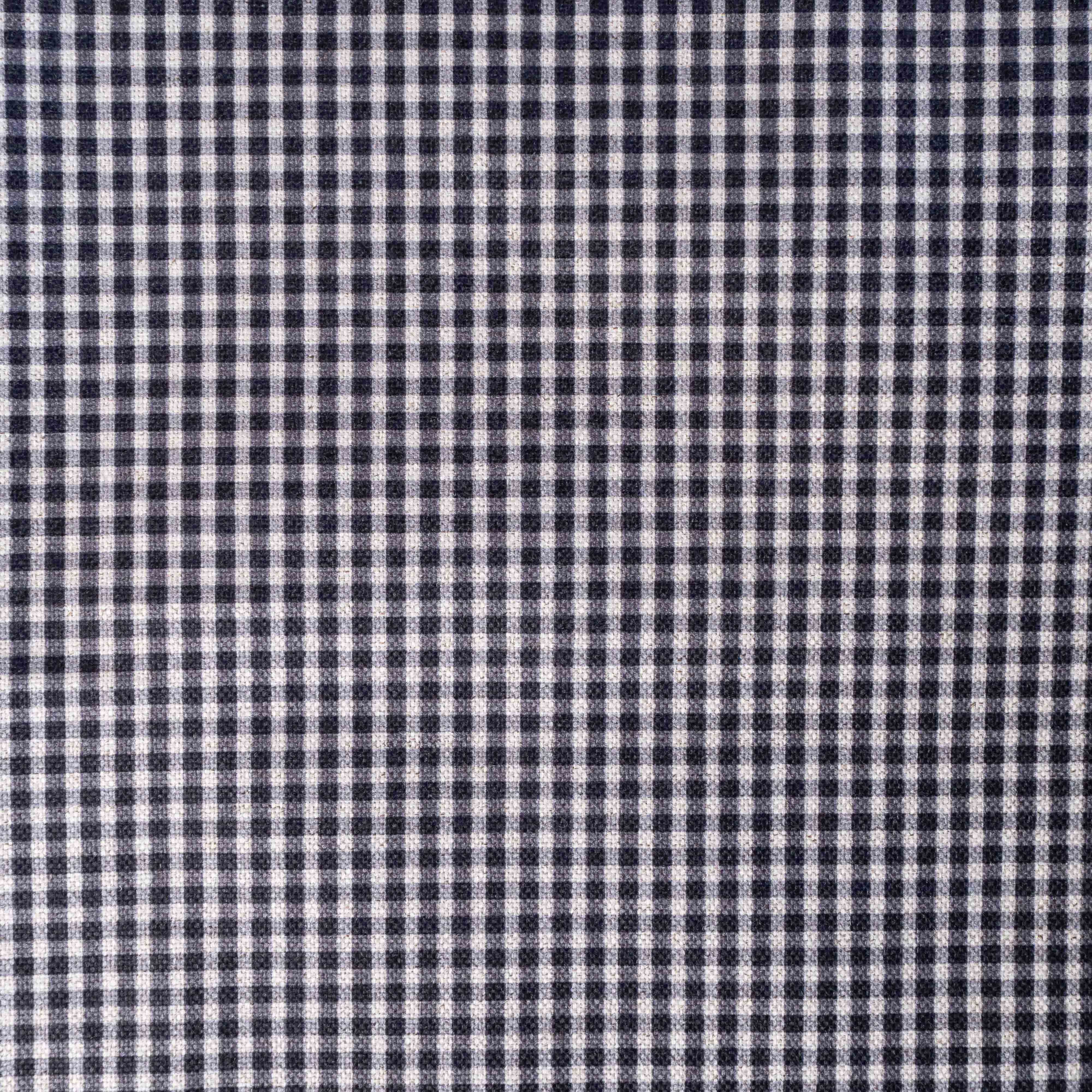 LINEN XADREZ PEQUENO PRETO D02 C11