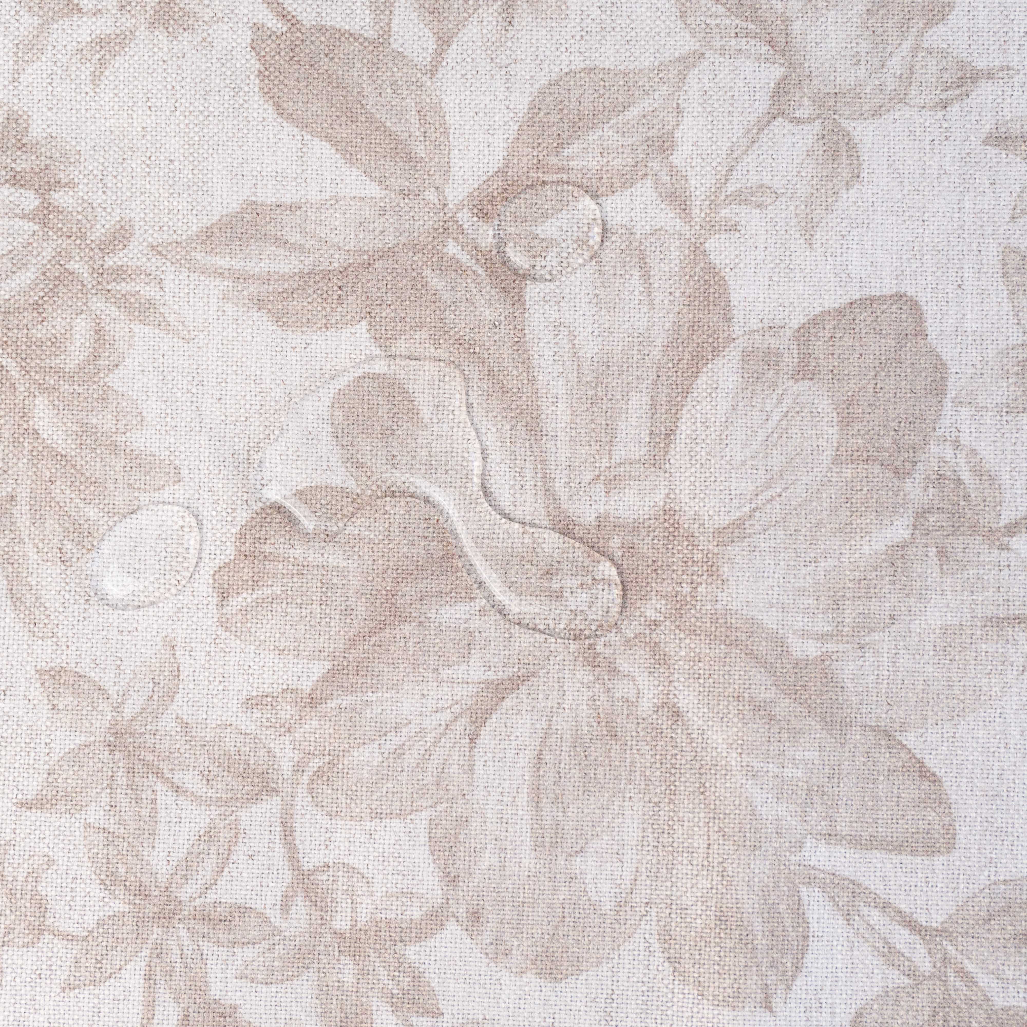 LINEN  ESTAMPA FLORAL BEGE D07 C08