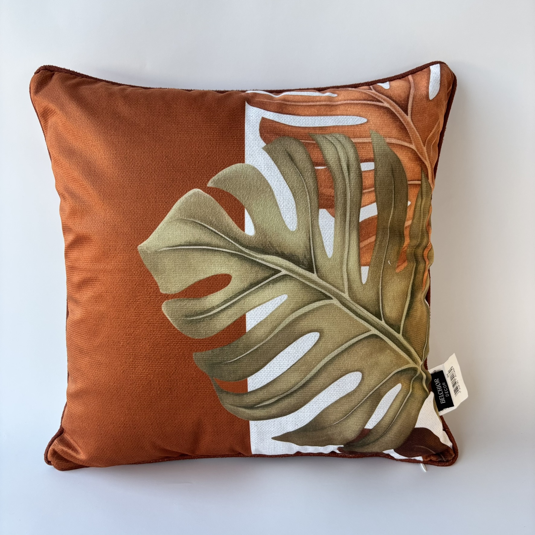 CAPA ALMOF VELVETEEN LARANJA