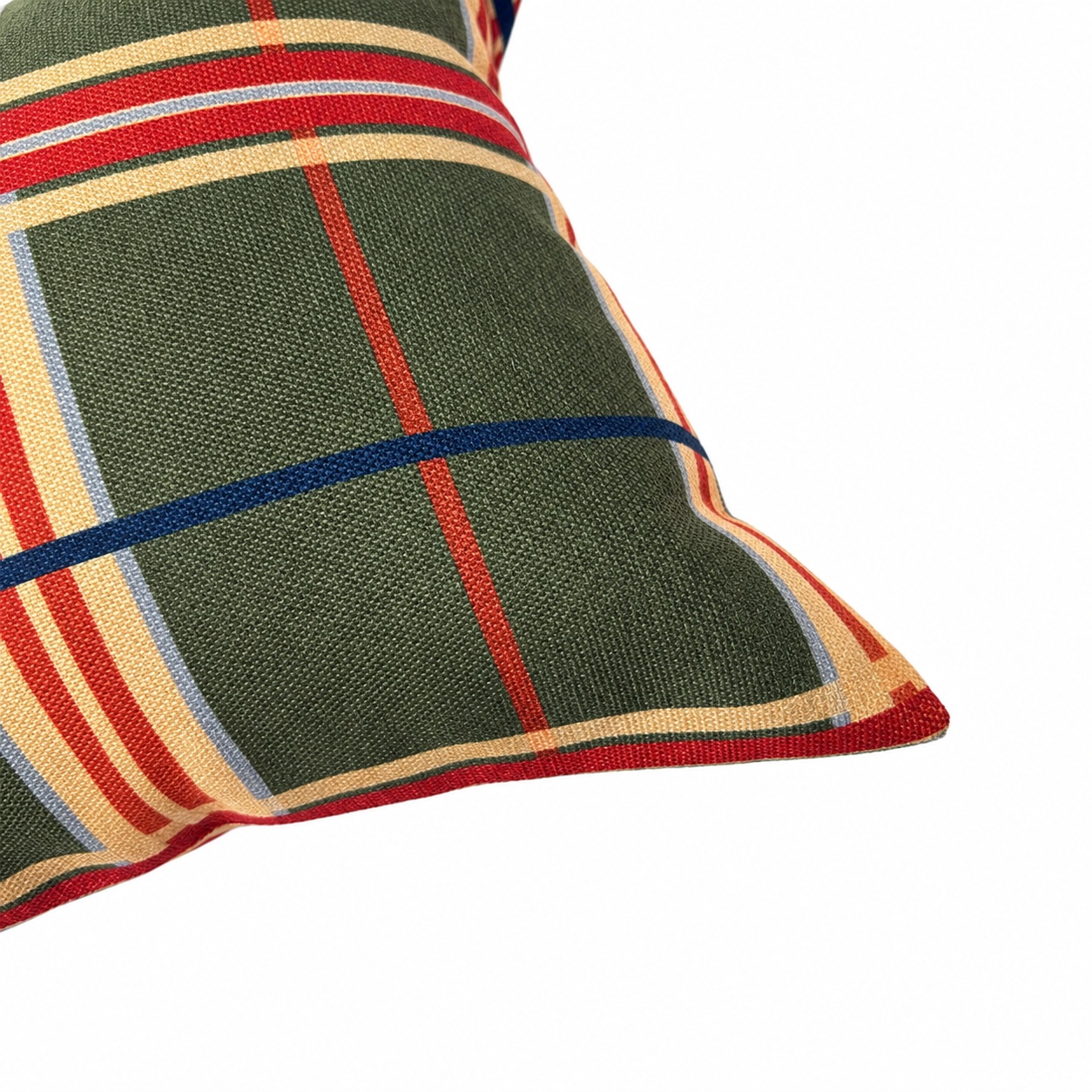 CAPA PARA ALMOFADA BAGUETE XADREZ WINDSOR