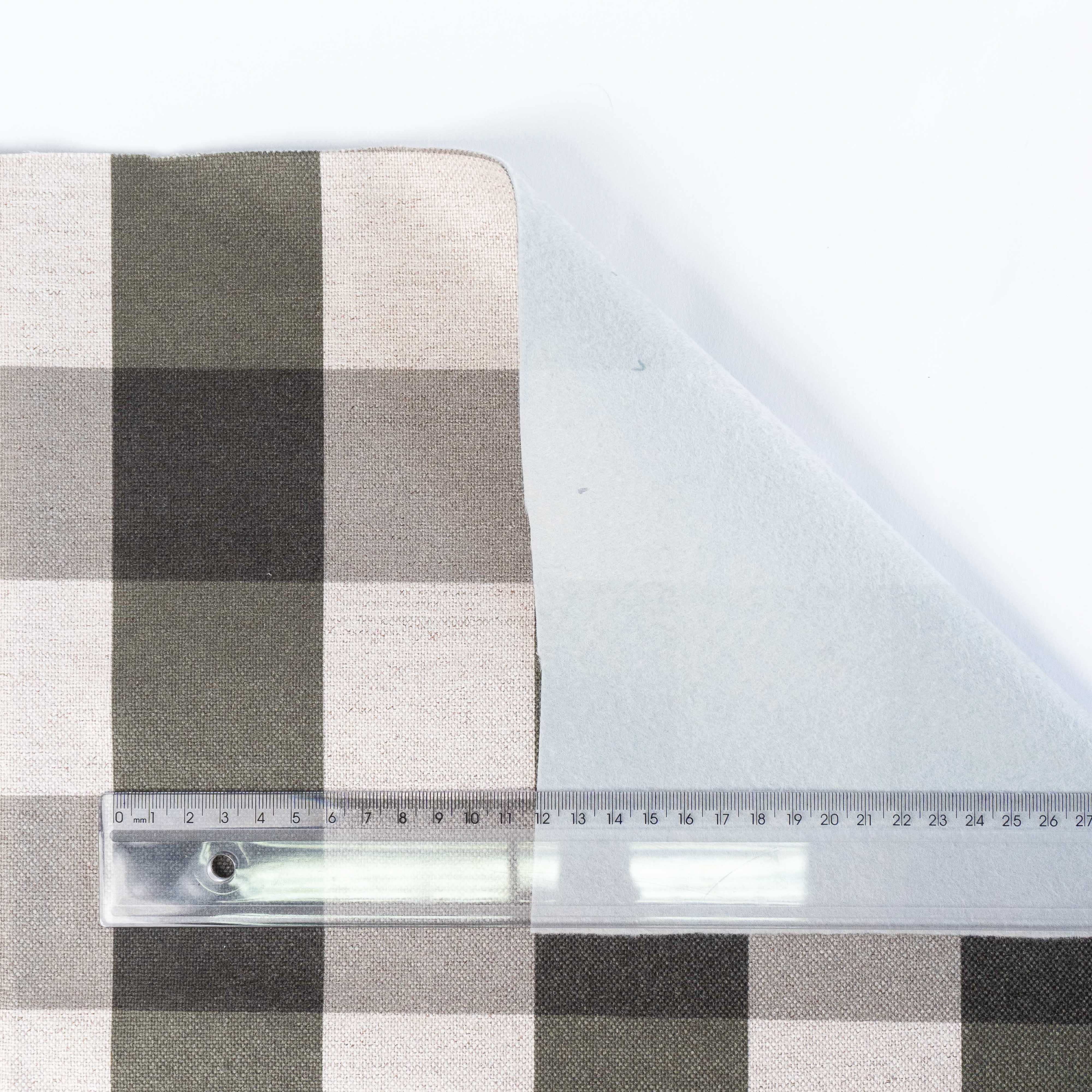 LINEN  XADREZ GRANDE VERDE D04 C09