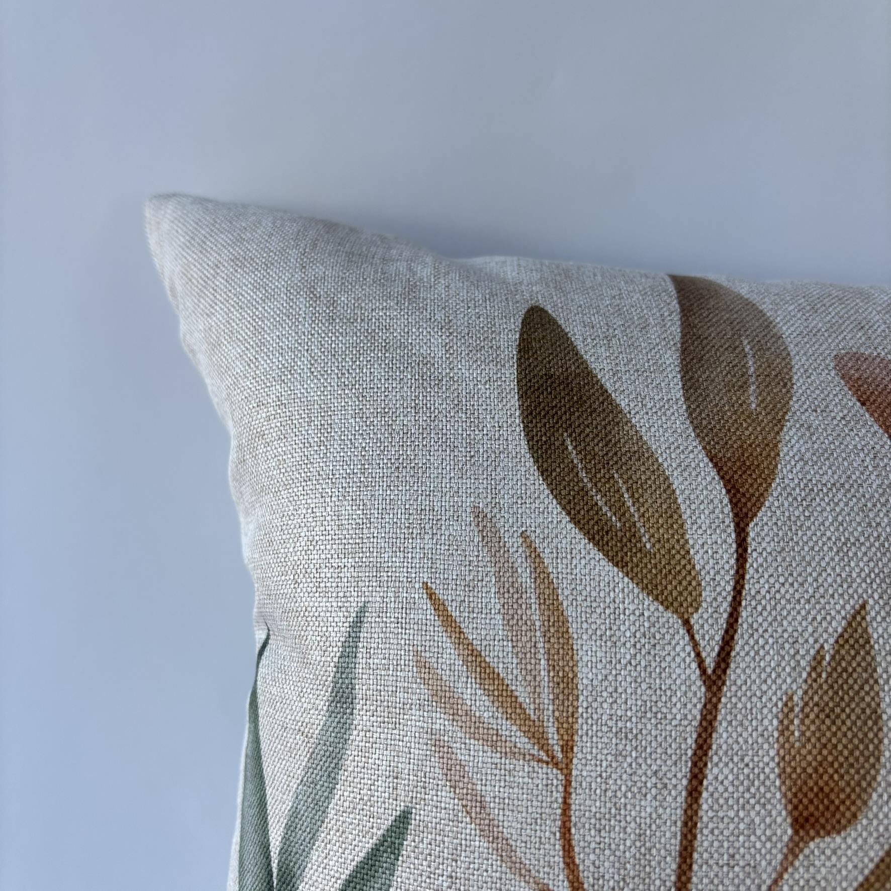 CAPA ALMOFADA FLOR TERRA VERDE 43X43