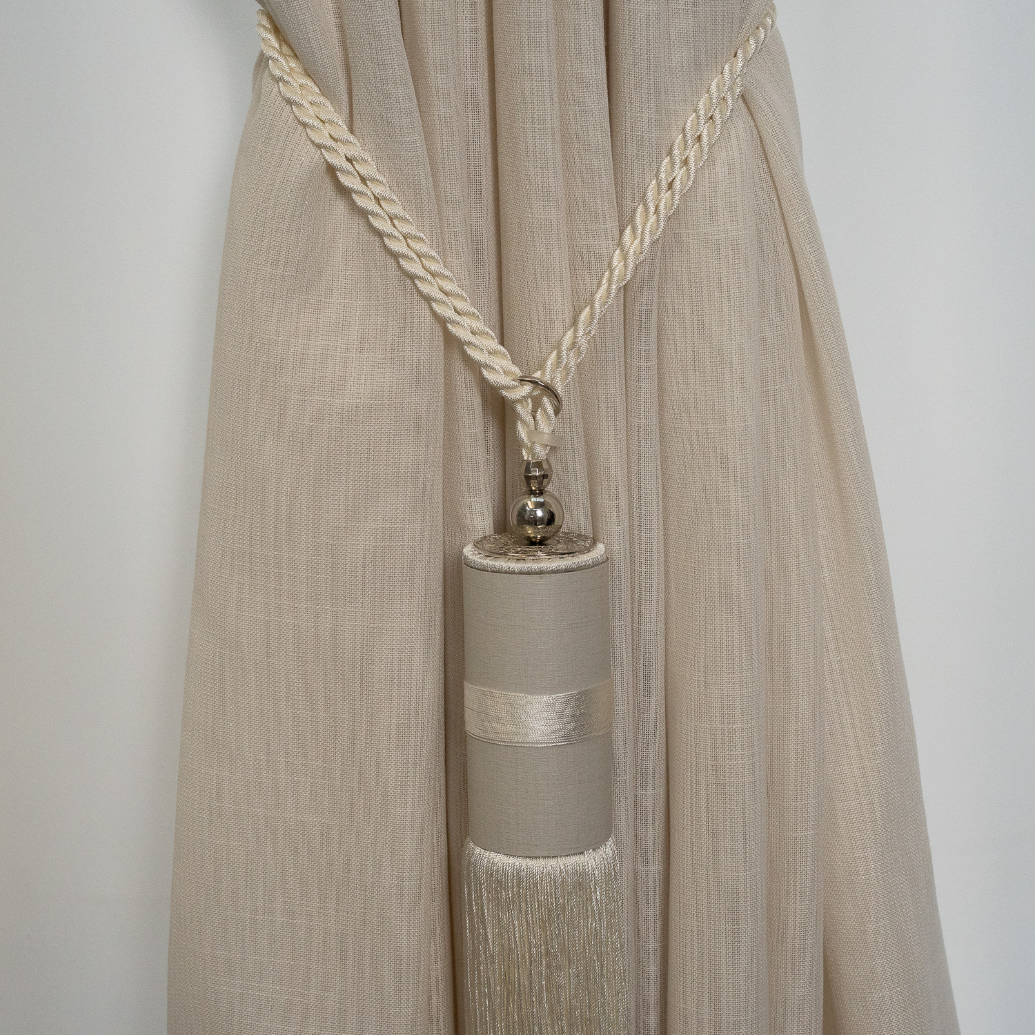 BRAÇADEIRA PARA CORTINA OFF WHITE