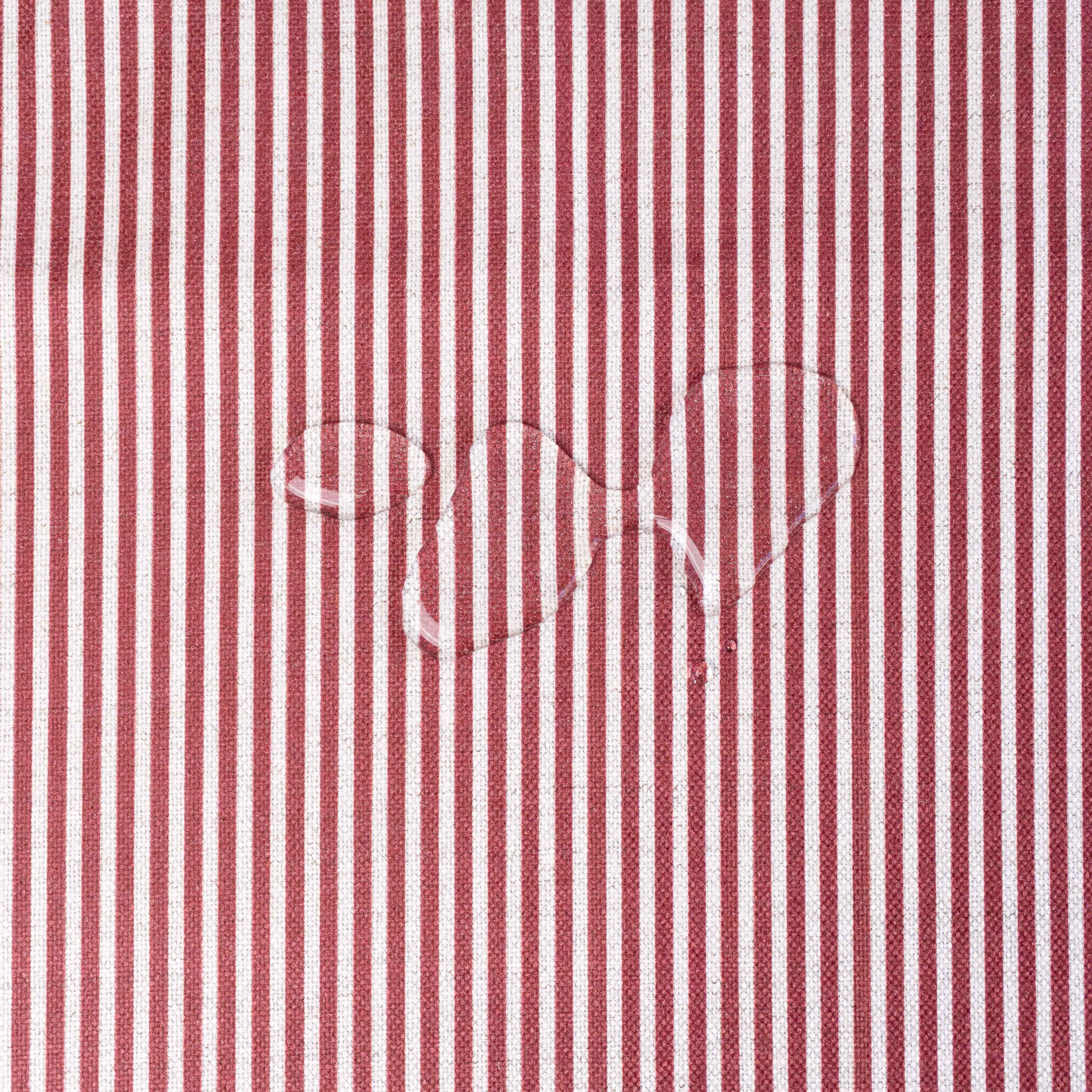 LINEN LISTRA FINA TERRACOTA D01 C05