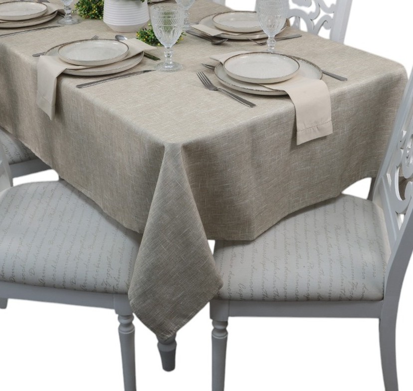 TOALHA DE MESA 8 LUGARES 1,50m x 2,50m ANTIQUE - LINEN 