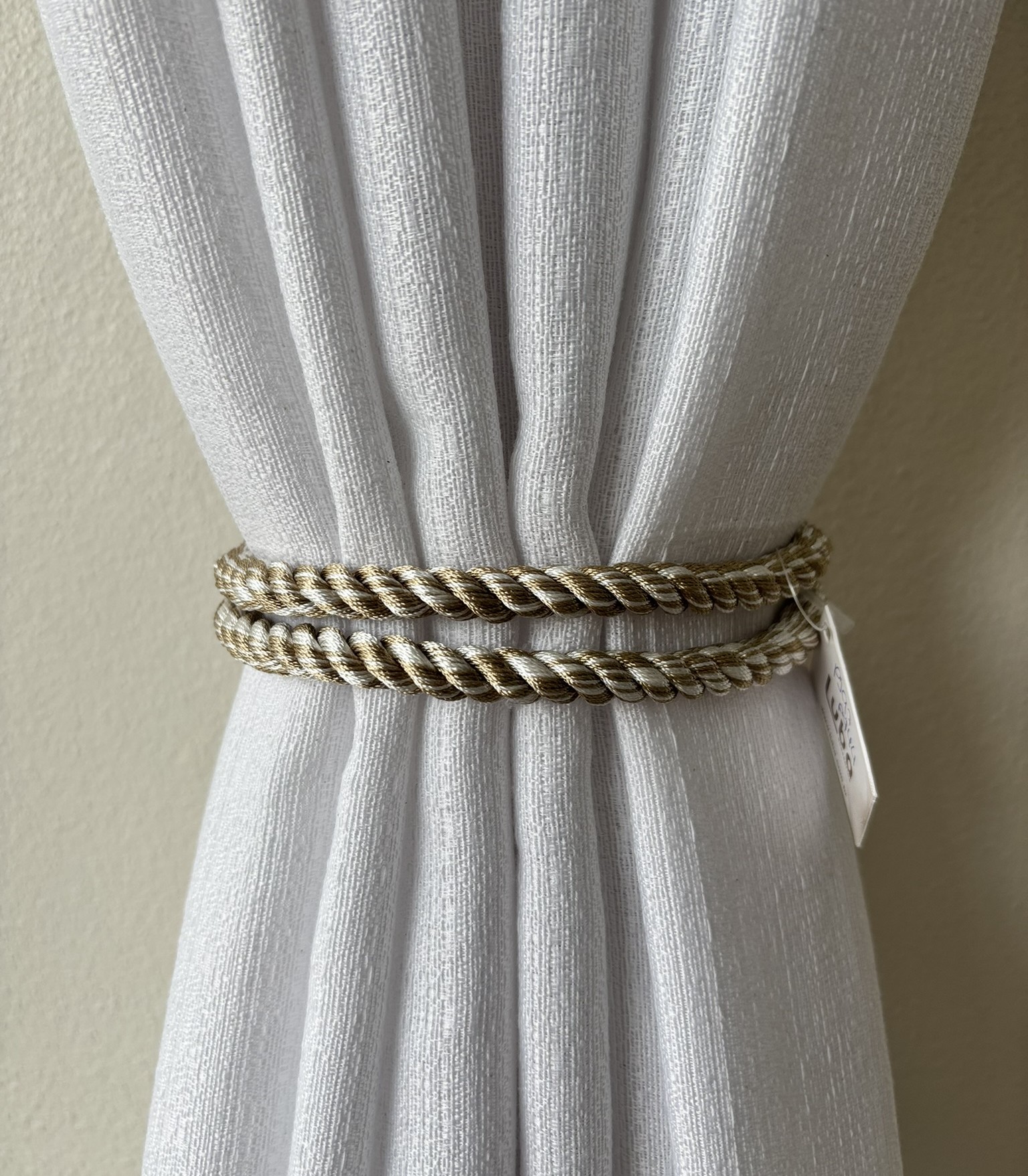 BRACADEIRA PARA CORTINA CORDA DUPLA