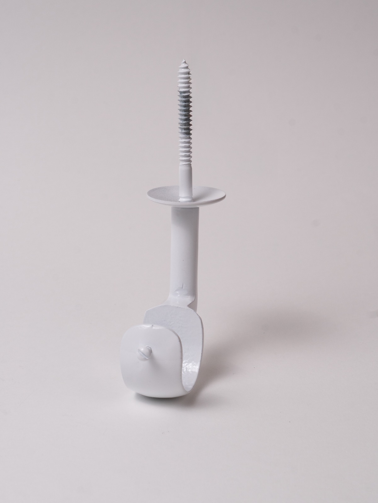 SUPORTE DE TETO PARA VARAO DE  19mm - BRANCO