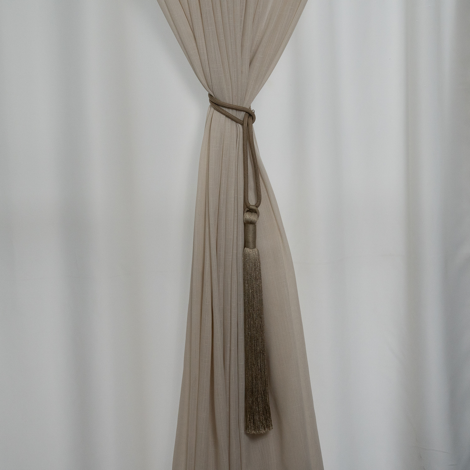 BRAÇADEIRA PARA CORTINA ELEGANCE BEGE