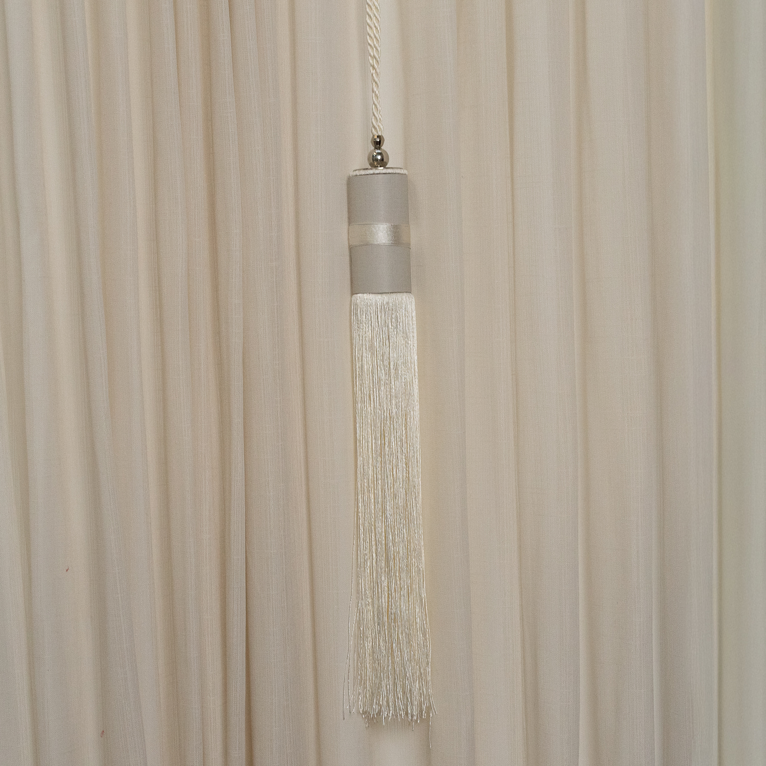 BRAÇADEIRA PARA CORTINA OFF WHITE