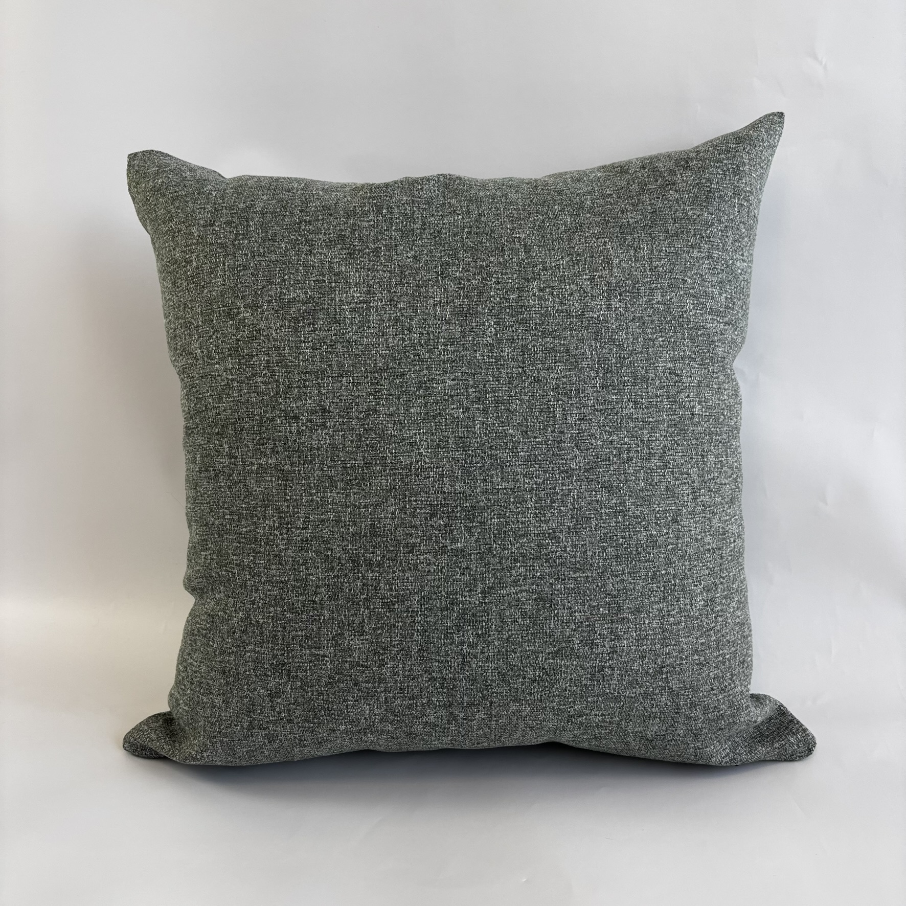 CAPA PARA ALMOFADA 50 X 50 CM  BOUCLÊ BAIXO VERDE CLARO