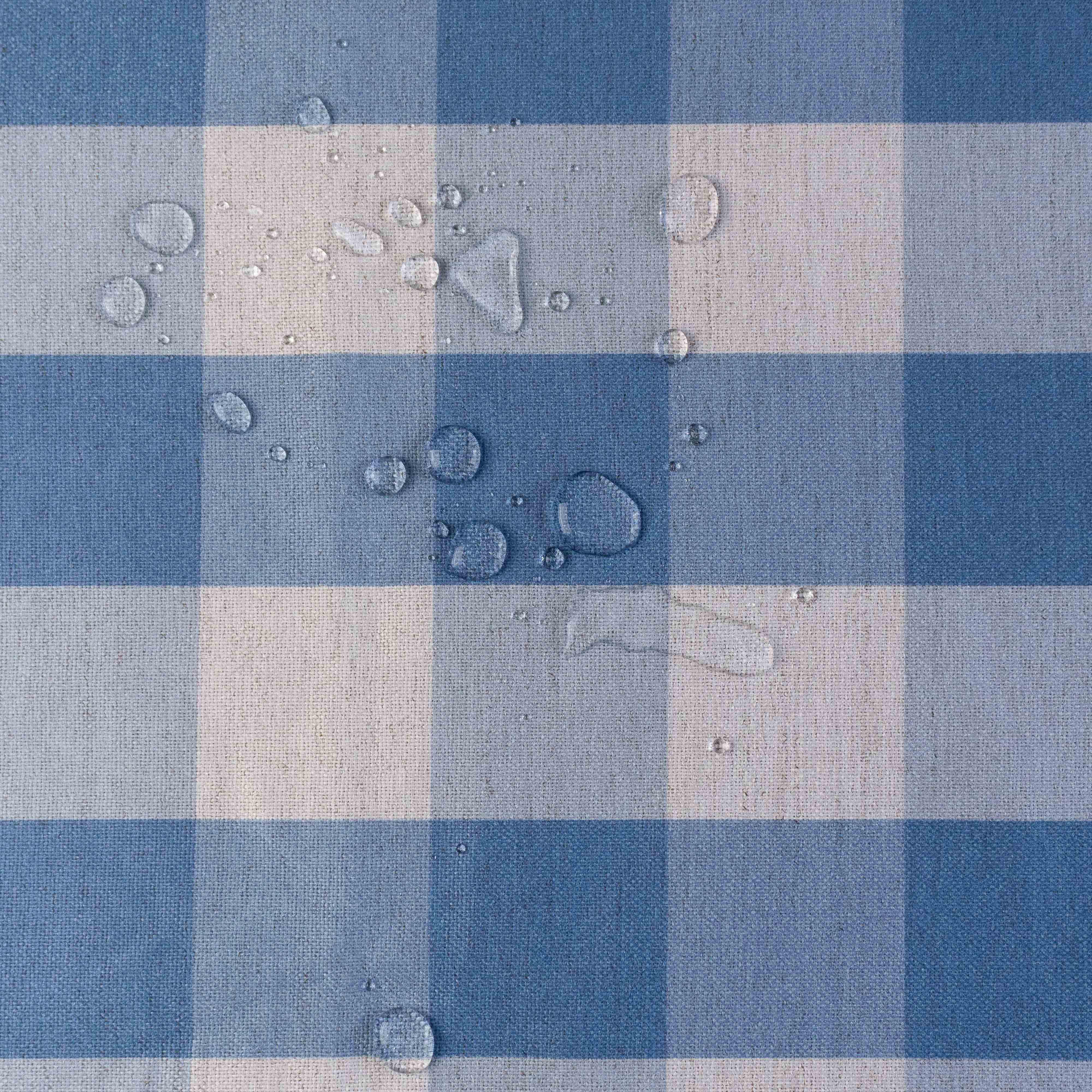 LINEN  XADREZ GRANDE AZUL D04 C22