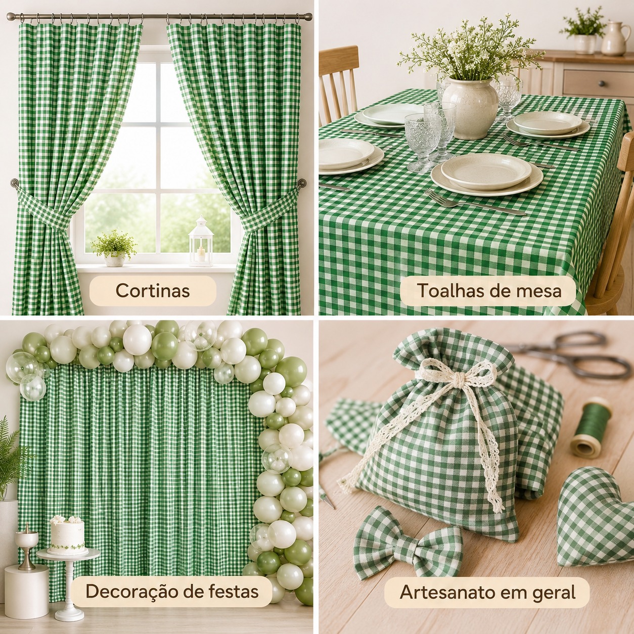 OXFORD XADREZ VERDE
