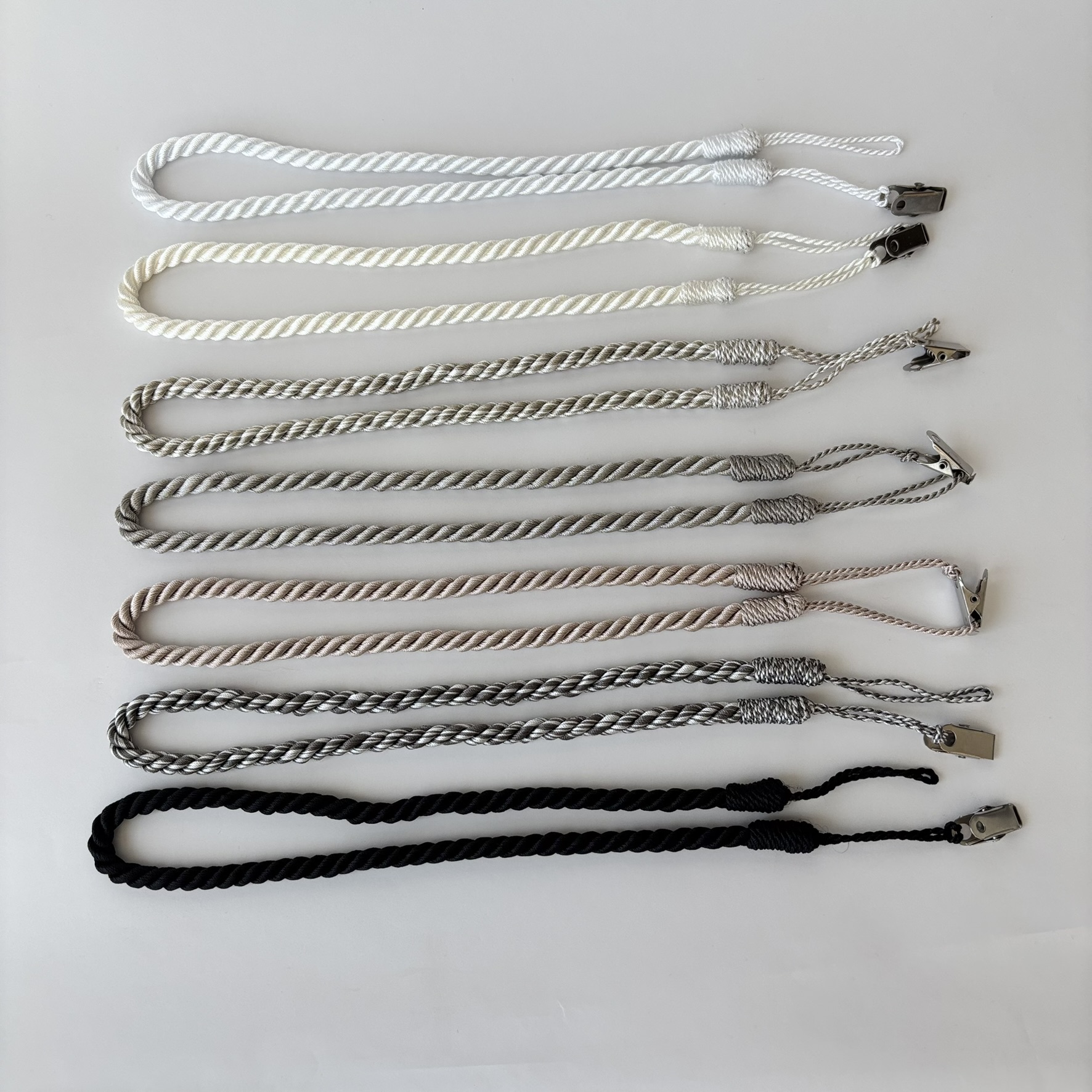 PAR DE BRA&Ccedil;ADEIRA PARA CORTINA AB101 CORDA