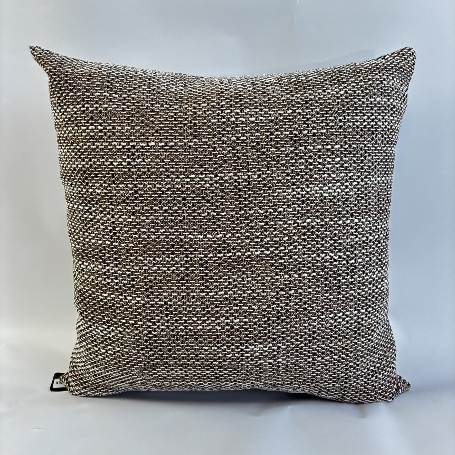 CAPA PARA ALMOFADA 50 X 50 CM  TRAMADO BEGE ESCURO
