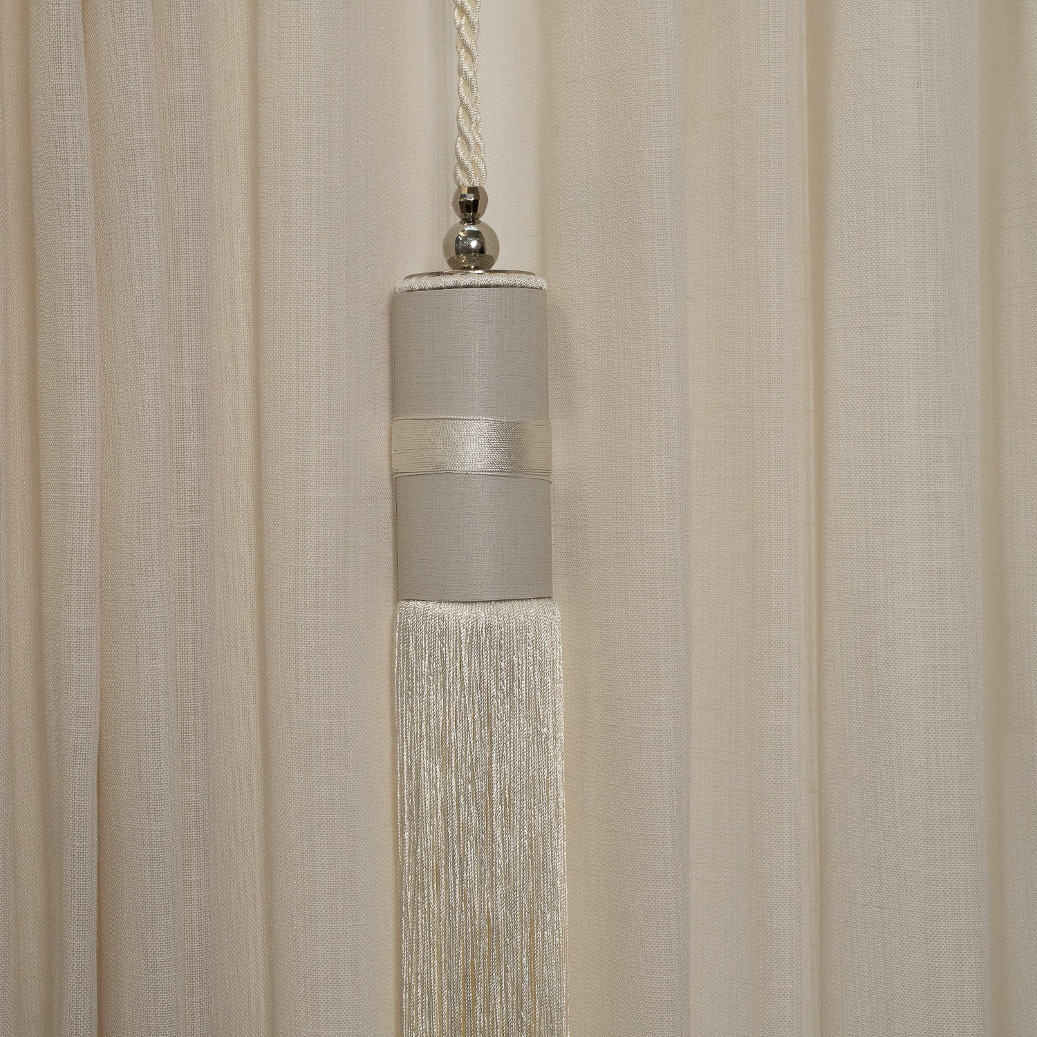 BRAÇADEIRA PARA CORTINA OFF WHITE
