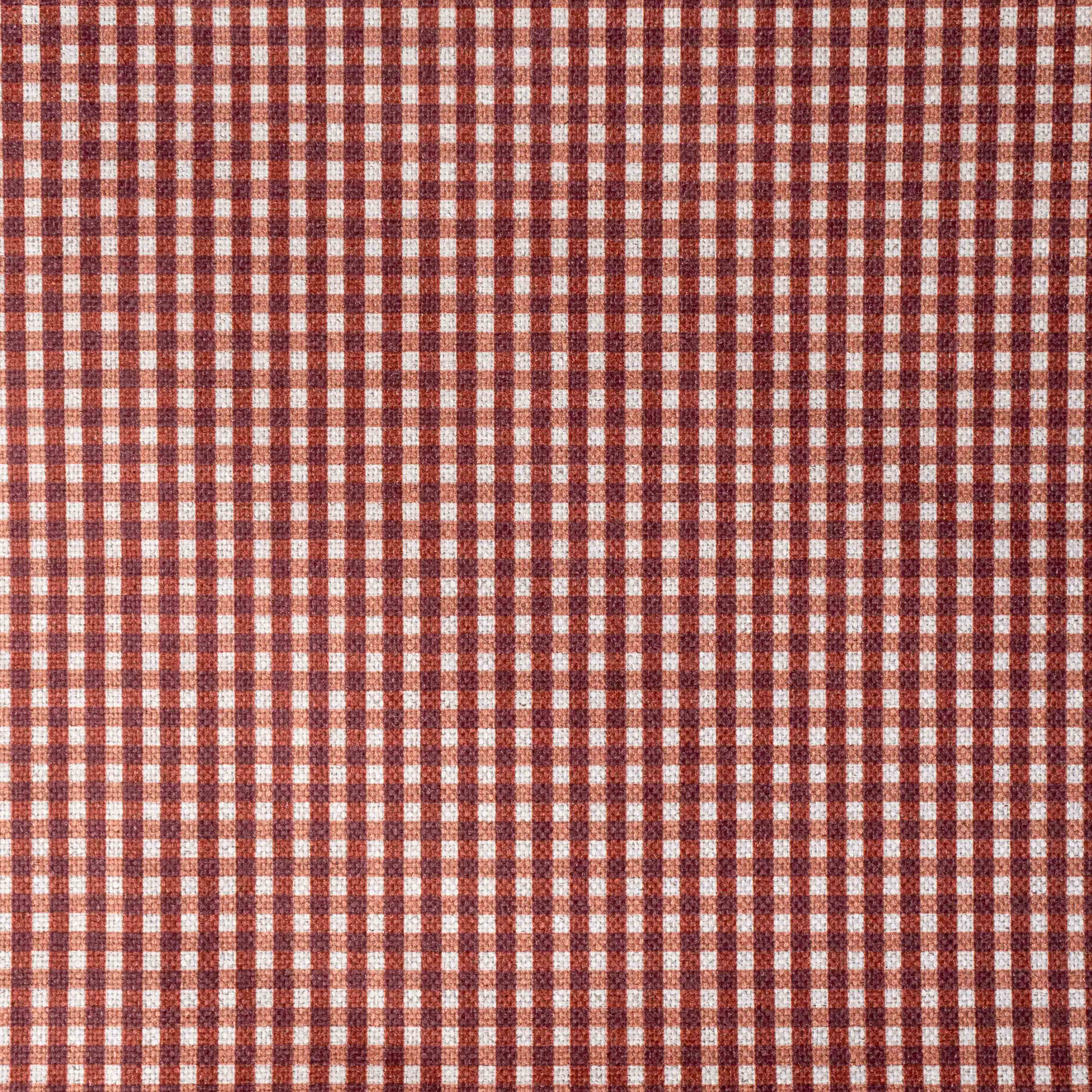 LINEN XADREZ PEQUENO TERRACOTA D02  C05