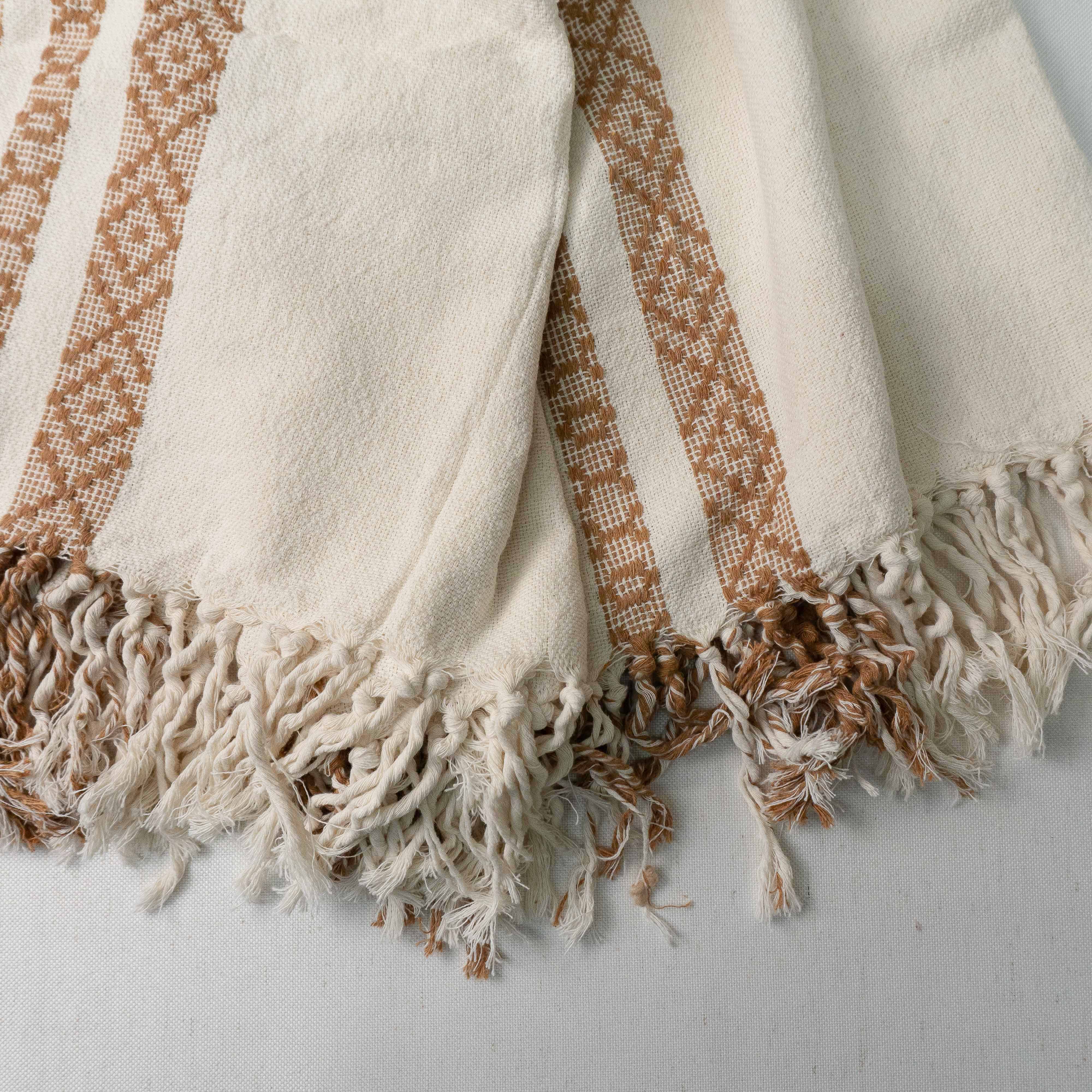MANTA IMPERIO 2,40X2,50 NATURAL/BEGE