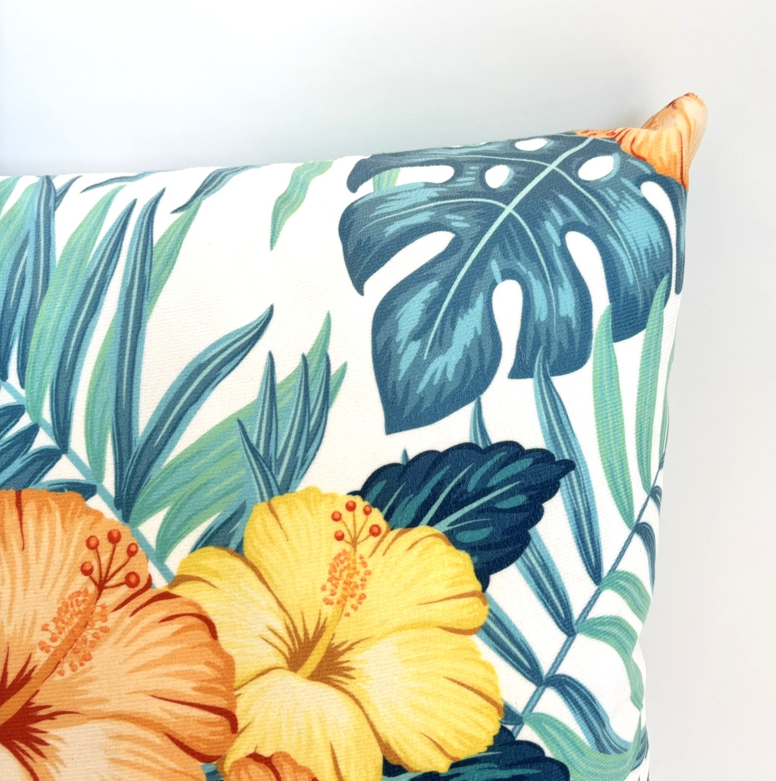 CAPA ALMOFADA ESTAMPADA AZUL